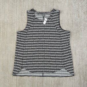 NWT T by Talbots Sleeveless Work Blouse Shell Tank Top XL